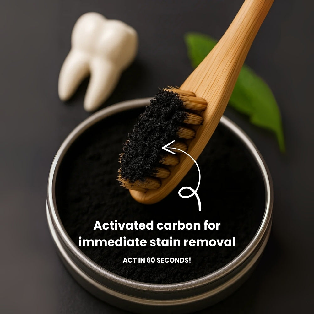 Vegetable Charcoal Whitening Powder